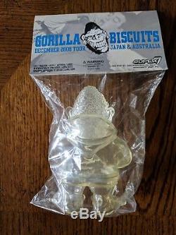 Gorilla Biscuits Super 7 Action Figure UNOPENED Clear Youth Of Today Judge Bold