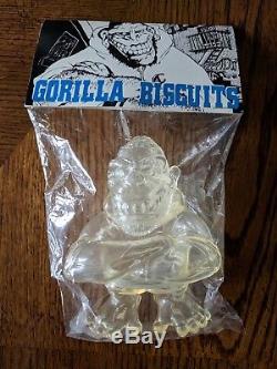 Gorilla Biscuits Super 7 Action Figure UNOPENED Clear Youth Of Today Judge Bold