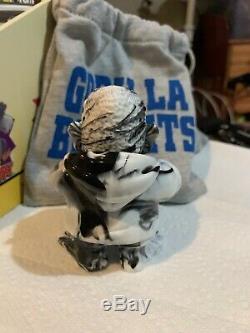 Gorilla Biscuits x Super 7 EP Black And White Marbled Madness 5 Vinyl Figure
