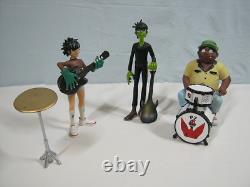 Gorillaz Action Figures Rock Band Lot No Box Figures Only Resin