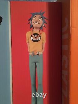 Gorillaz Song Machine Super Plastic Set- NEVER OPENED + BONUS 2-D MIC FIGURE