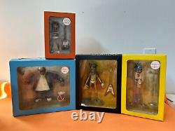 Gorillaz Vinyl Figures Cmyk Set Kidrobot (2006) 2d Noodle Jamie Hewlett Music