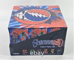 Grateful Dead DANCING BEARS (6) ReAction Figures 3 3/4 Super 7 Sealed Display