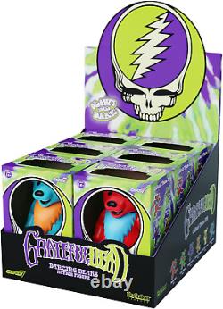 Grateful Dead Dancing Bear 3.75 Grateful Dead Action Figure with Peg Stand Ac