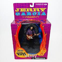 Grateful Dead Jerry Garcia McFarlane Toys Action Figure Fender Guitar Riffs 2001