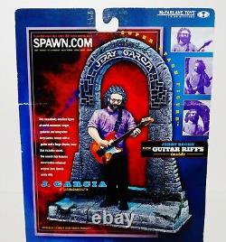 Grateful Dead Jerry Garcia McFarlane Toys Action Figure Fender Guitar Riffs 2001