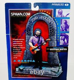 Grateful Dead Jerry Garcia McFarlane Toys Action Figure Fender Guitar Riffs 2001