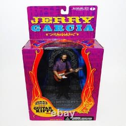 Grateful Dead Jerry Garcia McFarlane Toys Action Figure Guitar Riffs Fender 2001