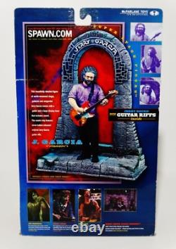 Grateful Dead Jerry Garcia McFarlane Toys Action Figure Guitar Riffs Fender 2001