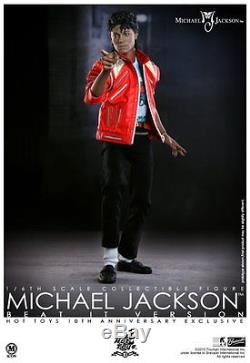HOT TOYS 10th ANNIVERSARY EXCLUSIVE Michael Jackson Beat It Ver. 1/6 Figure