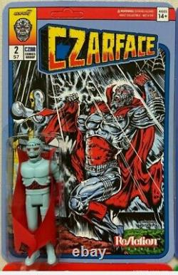 HTF! Super7 ReAction Czarface 3.75 Action Figures Set of 4 Variant Exclusives