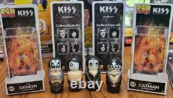 HUGE KISS Action Figure Lot Bif Bang Pow, Mego, K'NEX Funko, Loyal Sub McFarlane