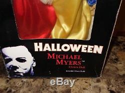 Halloween John Carpenter Signed 24 Clown Doll Action Figure Michael Myers Movie