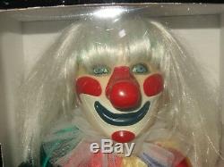 Halloween John Carpenter Signed 24 Clown Doll Action Figure Michael Myers Movie