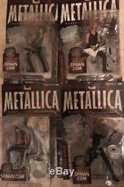 Harvesters of Sorrow Metallica Figure Set of 4 Individually Carded