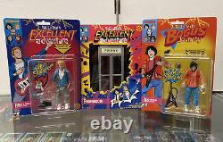 Incendium Bill and Ted Excellent Action Figure Set with Phone Booth Fig Biz
