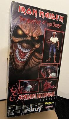 Iron Maiden 18 Eddie Number Of Beast Asylum Ultimate Series Figure Nib Vg 2002