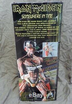 Iron Maiden 18 Tall Eddie Somewhere In Time Action Figure In Box Neca