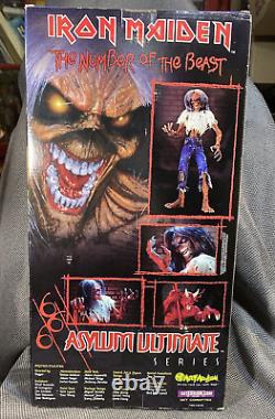 Iron Maiden Art Asylum Ultimate Eddie Number of the Beast 18 Figure Toy 02 MIB