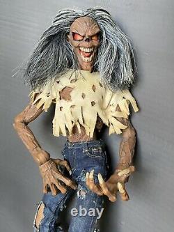 Iron Maiden Art Asylum Ultimate Eddie Number of the Beast 18 Figure Toy 2002