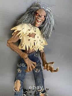 Iron Maiden Art Asylum Ultimate Eddie Number of the Beast 18 Figure Toy 2002