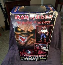 Iron Maiden Eddie 18 Number of Beast 2002 Asylum Ultimate Series Figure Doll