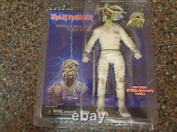 Iron Maiden Eddie 8 Figure Mummy Retro Clothed Powerslave NECA New