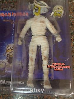 Iron Maiden Eddie 8 Figure Mummy Retro Clothed Powerslave NECA New