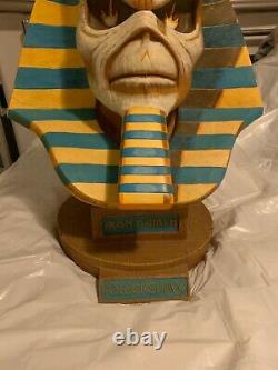 Iron Maiden Eddie Powerslave 20 Life Size Bust NECA Limited # 45 of 750 MINT