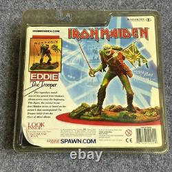 Iron Maiden Eddie the Trooper Action Figure 2002 Mcfarlane Toys Sealed