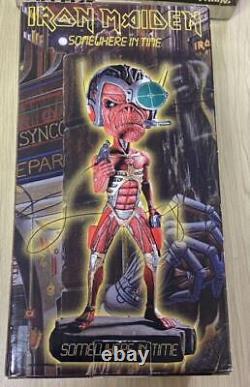 Iron Maiden Figure Somewhere In Time Neca 2004 Eddie Bobble head Knocker RARE