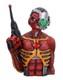 Iron Maiden Official Figure Somewhere Time Eddie Bust Nemesis Now Large 30cm New