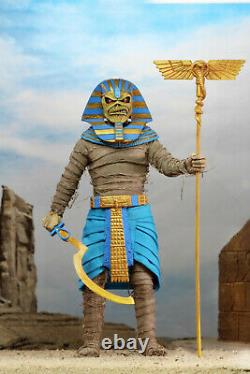 Iron Maiden Powerslave Pharaoh Eddie 8 20 cm Clothed Action Figur NECA