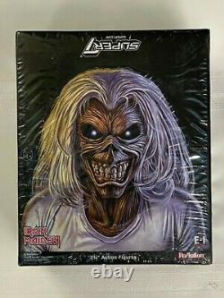 Iron Maiden Super 7 ReAction 12 blind box case Figure New Sealed