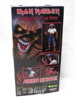 Iron Maiden The Number Of The Beast Art Asylum Ultimate Series Poseable 18 Doll