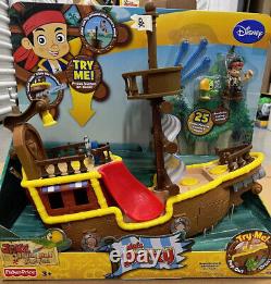 Jake and the Neverland Pirates Musical Pirate Ship Bucky Unopened Working Sounds