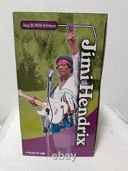 Jimi Hendrix Figure and Diorama Aug. 18, 1969-804am, McFarlane Toys, NIB