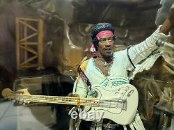 Jimi Hendrix Figure and Diorama Aug. 18, 1969-804am, McFarlane Toys, NIB