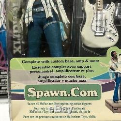 Jimi Hendrix McFarlane Toys Spawn. Com Figure 1969 Woodstock Fuzz Vibe