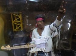 Jimi Hendrix McFarlane Toys Woodstock 2003 Super Stage Figure NIB Sealed Diorama