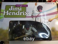 Jimi Hendrix McFarlane Toys Woodstock 2003 Super Stage Figure NIB Sealed Diorama