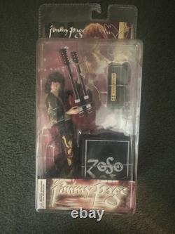 Jimmy Page 7 Action Figure Led Zeppelin ZoSo NECA 2006 Classicberry Rare NEW