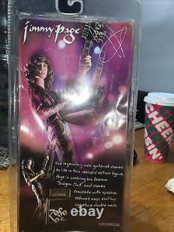 Jimmy Page Action Figure Brand New 2006 Led Zeppelin Classicberry Limited/NECA