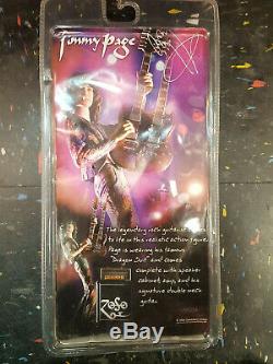 Jimmy Page Action Figure Brand New 2006 Led Zeppelin Classicberry Limited / NECA