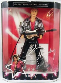 Johnny Hallyday Poupée 30cm Mattel 1995 (neuve en boite)