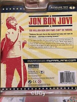 Jon Bon Jovi And Richie Sambora Action Figure New 2007 McFarlane Toys