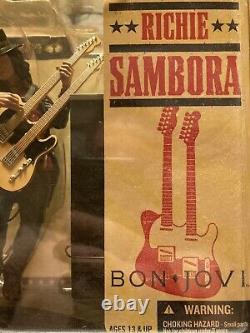 Jon Bon Jovi And Richie Sambora Action Figure New 2007 McFarlane Toys