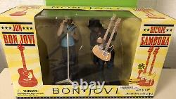 Jon Bon Jovi & Richie Sambora Action Figures Set McFarlane Toys Box New