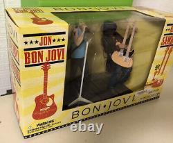 Jon Bon Jovi & Richie Sambora Action Figures Set McFarlane Toys Box New