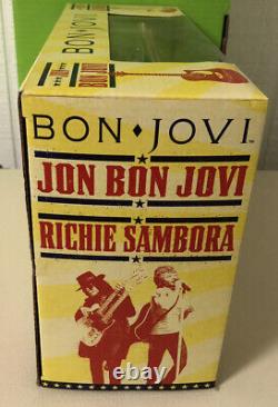 Jon Bon Jovi & Richie Sambora Action Figures Set McFarlane Toys Box New